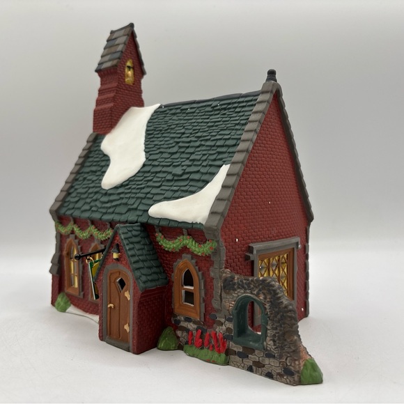 Department 56 1995 Vintage HVC Dickens Village Series Dudden Cross Church 5834-3 - Picture 2 of 12